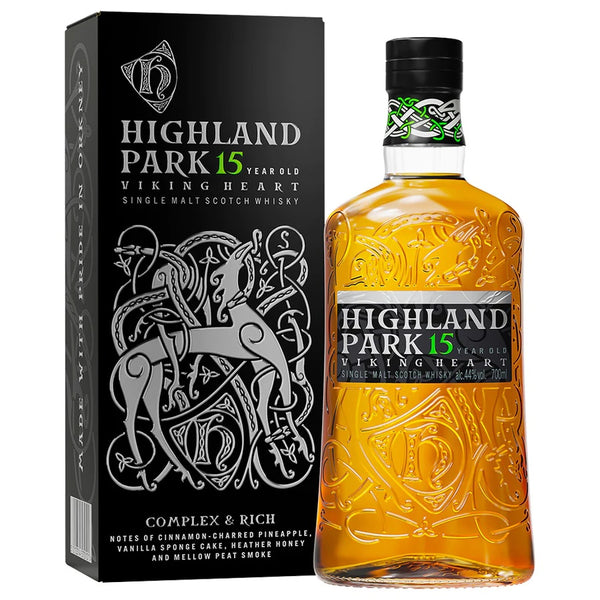 Highland Park Viking Heart 15 Year Old Single Malt Scotch Whisky - Grain & Vine | Natural Wines, Rare Bourbon and Tequila Collection
