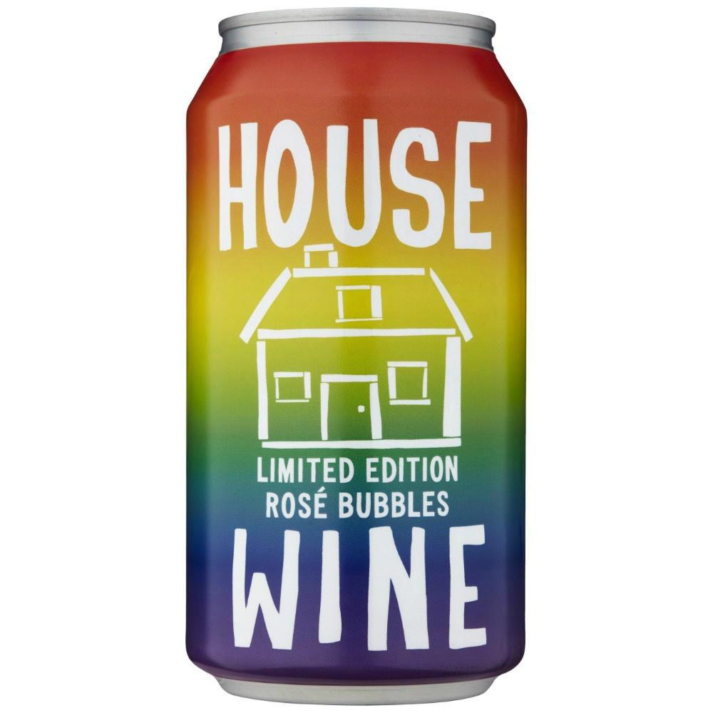 House Wine Limited Edition Rose Bubbles Rainbow - Grain & Vine | Natural Wines, Rare Bourbon and Tequila Collection