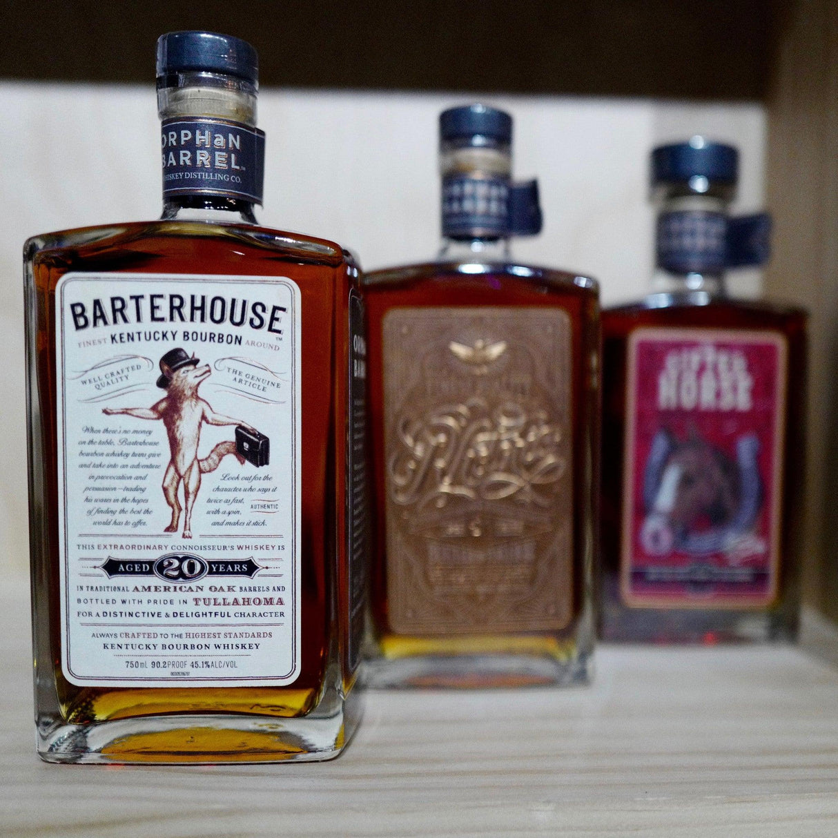 Orphan Barrel Barterhouse Kentucky Bourbon Aged 20 Years - Grain & Vine | Natural Wines, Rare Bourbon and Tequila Collection