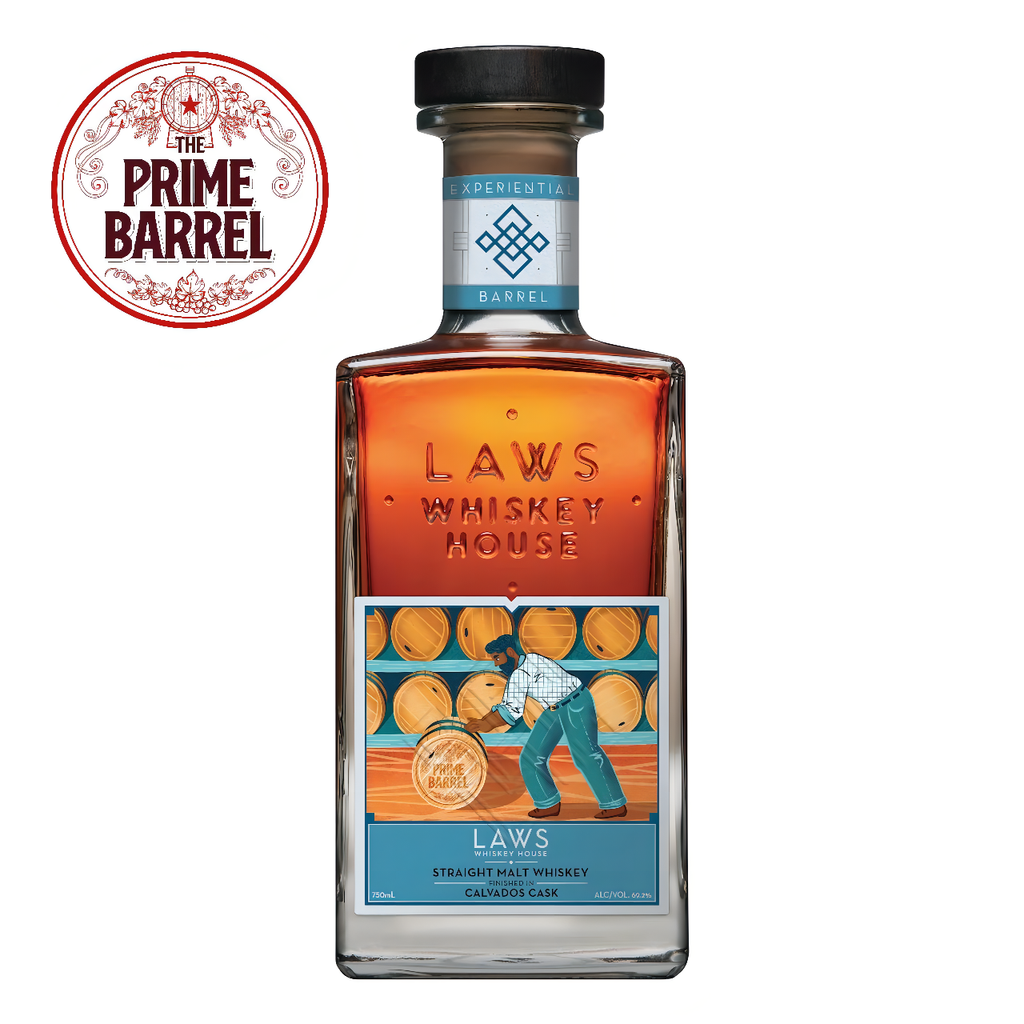 Laws Whiskey House "Laws & Order: Calvados Case" Straight Malt Whiskey Finished in Calvados Cask The Prime Barrel Pick #63 - Grain & Vine | Natural Wines, Rare Bourbon and Tequila Collection