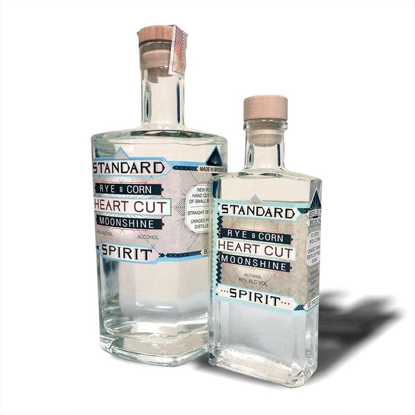 Standard Spirit Distillery Rye and Corn Heart Cut Moonshine - Grain & Vine | Natural Wines, Rare Bourbon and Tequila Collection