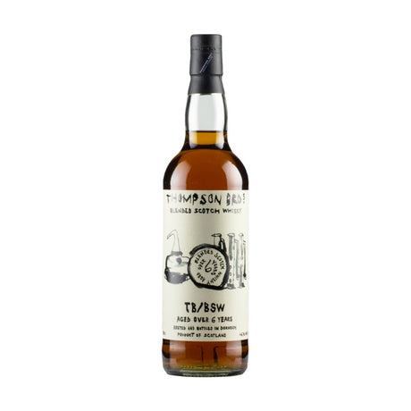 Thompson Bros. Redacted Bros. 6 Years Old Oak Cask TB/BSW Blended Scotch Whiskey - Grain & Vine | Natural Wines, Rare Bourbon and Tequila Collection