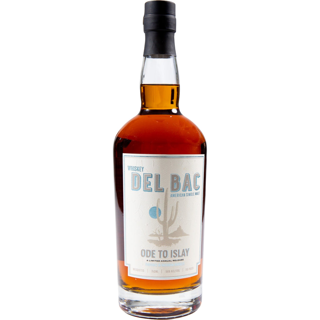 Del Bac "Ode To Islay" A Limited Annual Release Finished in Bourbon Barrels American Single Malt - Grain & Vine | Natural Wines, Rare Bourbon and Tequila Collection