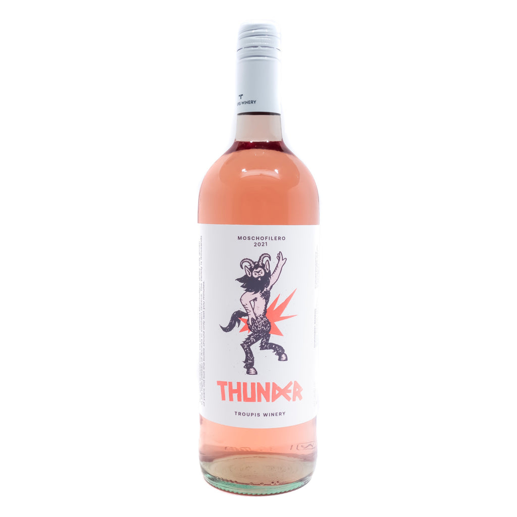 Troupis Winery Thunder Moschofilero Rose - Grain & Vine | Natural Wines, Rare Bourbon and Tequila Collection