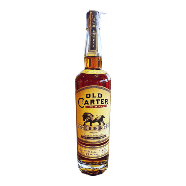 Old Carter Very Small Batch Barrel Strength Straight Bourbon Whiskey - Grain & Vine | Natural Wines, Rare Bourbon and Tequila Collection