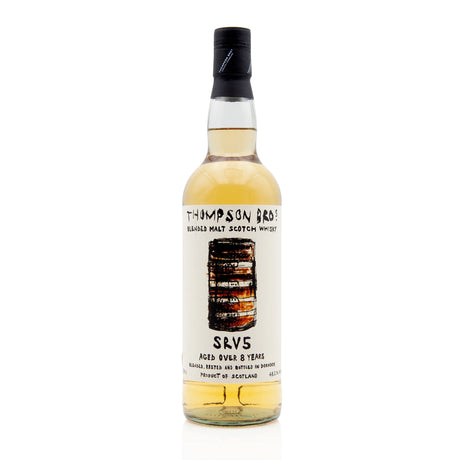 Thompson Bros. Redacted Bros. 8 Years Old Oak Cask SRV5 Blended Malt Scotch Whiskey - Grain & Vine | Natural Wines, Rare Bourbon and Tequila Collection