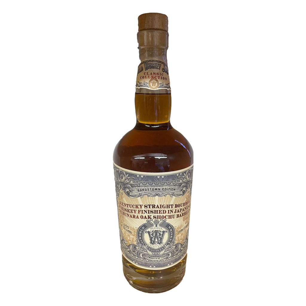 World Whisky Society Kentucky Straight Bourbon Finished in Mizunara Oak Sochu Barrels - Grain & Vine | Natural Wines, Rare Bourbon and Tequila Collection