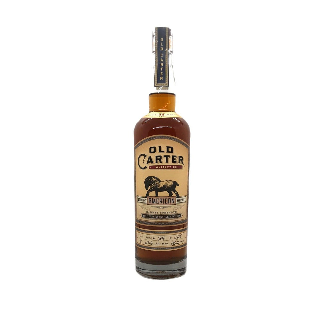 Old Carter 14 Year Old Barrel Strength Straight American Whiskey - Grain & Vine | Natural Wines, Rare Bourbon and Tequila Collection