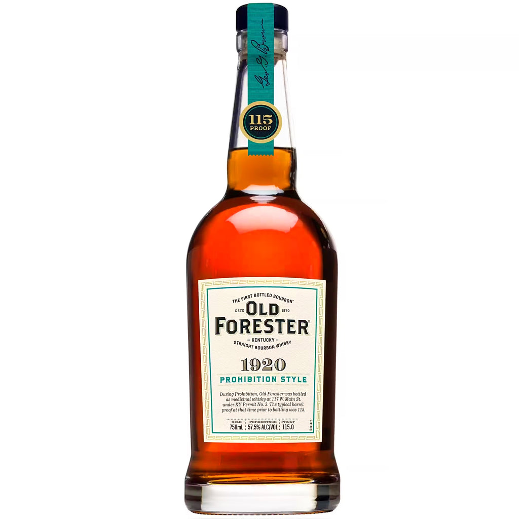 Old Forester 1920 Prohibition Style Kentucky Straight Bourbon Whiskey - Grain & Vine | Natural Wines, Rare Bourbon and Tequila Collection