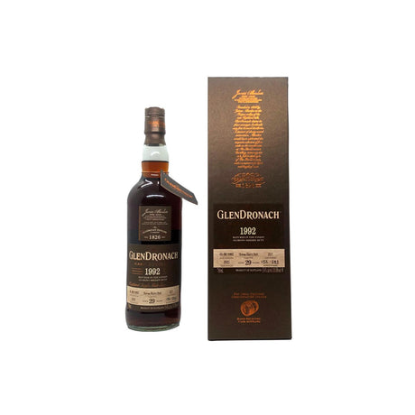 Glendronach 1992 29 Year Oloroso Sherry Butt Cask - Grain & Vine | Natural Wines, Rare Bourbon and Tequila Collection
