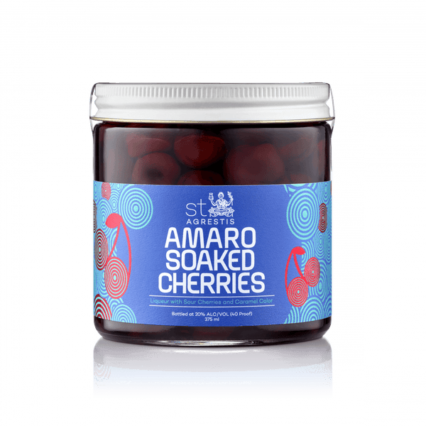St. Agrestis Amaro Soaked Cherries - Grain & Vine | Natural Wines, Rare Bourbon and Tequila Collection