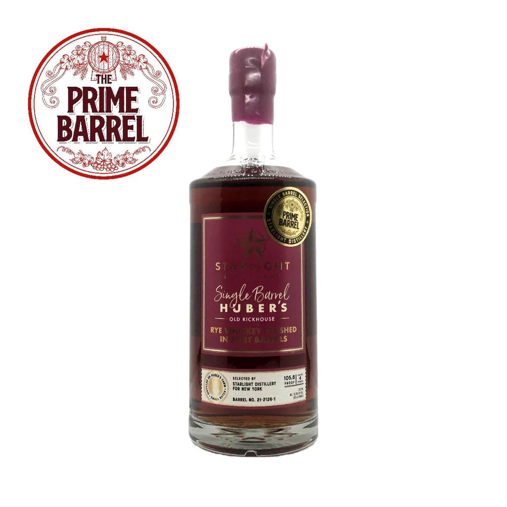 Starlight Distillery "The Joy Of Starlight, Ep. 5” Port Finished Single Barrel Rye Whiskey The Prime Barrel Pick #34 - Grain & Vine | Natural Wines, Rare Bourbon and Tequila Collection