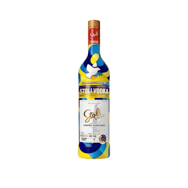 Stoli Limited Edition Ukrainian Relief Vodka - Grain & Vine | Natural Wines, Rare Bourbon and Tequila Collection