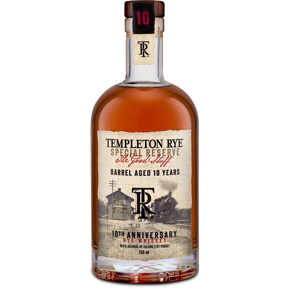 Templeton 10 Years Anniversary Rye Whiskey - Grain & Vine | Natural Wines, Rare Bourbon and Tequila Collection