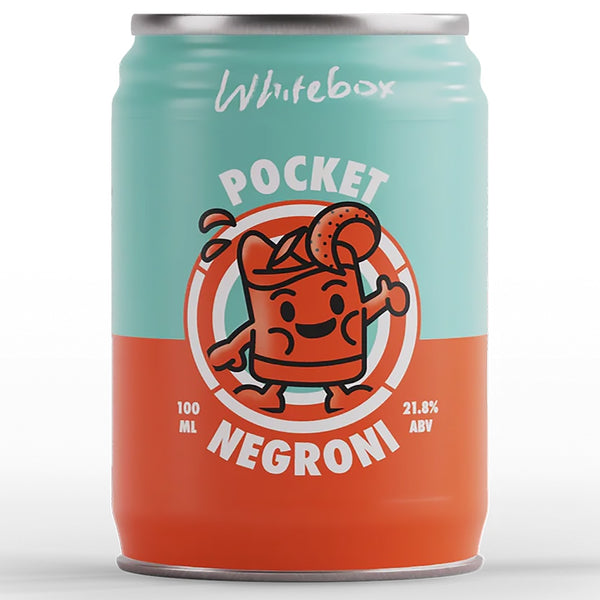Whitebox Cocktails "Pocket Negroni" - Grain & Vine | Natural Wines, Rare Bourbon and Tequila Collection