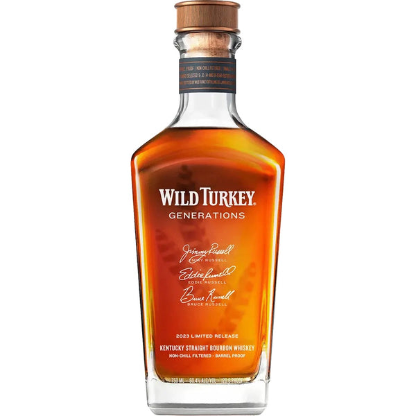 Wild Turkey Generations Kentucky Straight Bourbon Whiskey - Grain & Vine | Natural Wines, Rare Bourbon and Tequila Collection