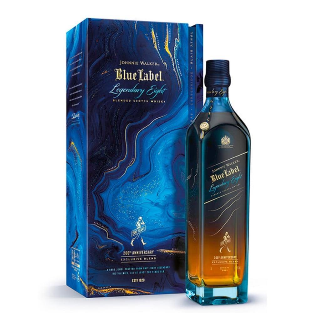 Johnnie Walker Blue Label Legendary Eight Blended Scotch Whiskey - Grain & Vine | Natural Wines, Rare Bourbon and Tequila Collection