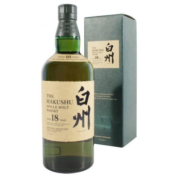 The Hakushu 18 Years Single Malt Japanese Whisky - Grain & Vine | Natural Wines, Rare Bourbon and Tequila Collection