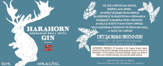 Harahorn Norwegian Small Batch Gin - Grain & Vine | Natural Wines, Rare Bourbon and Tequila Collection