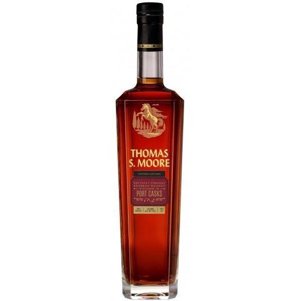 Thomas S.Moore Kentucky Straight Bourbon Whiskey Finish in Port Cask - Grain & Vine | Natural Wines, Rare Bourbon and Tequila Collection