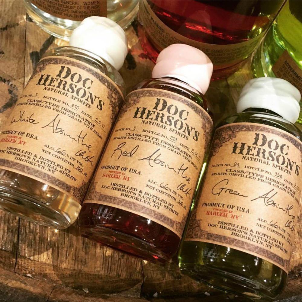 Doc Herson's Natural Spirits Absinthe Gift Set - Grain & Vine | Natural Wines, Rare Bourbon and Tequila Collection