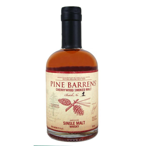 Pine Barrens Cherrywood Smoked Single Malt Whiskey - Grain & Vine | Natural Wines, Rare Bourbon and Tequila Collection