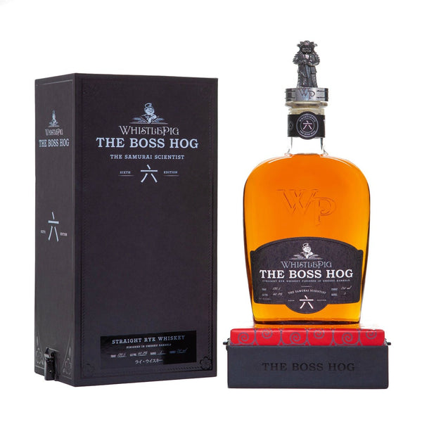 WhistlePig The Boss Hog The Samurai Scientist Single Barrel Rye Whiskey - Grain & Vine | Natural Wines, Rare Bourbon and Tequila Collection