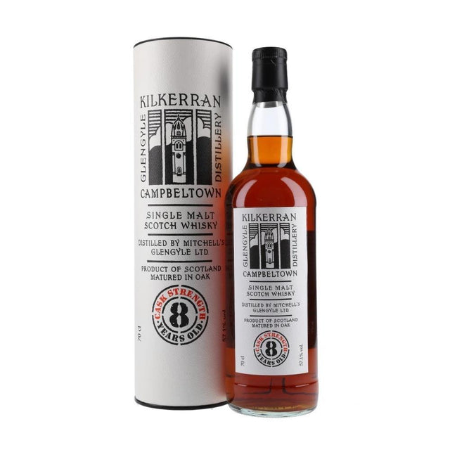 Kilkerran Cask Strength 8 Year Old Single Malt Scotch Whisky - Grain & Vine | Natural Wines, Rare Bourbon and Tequila Collection