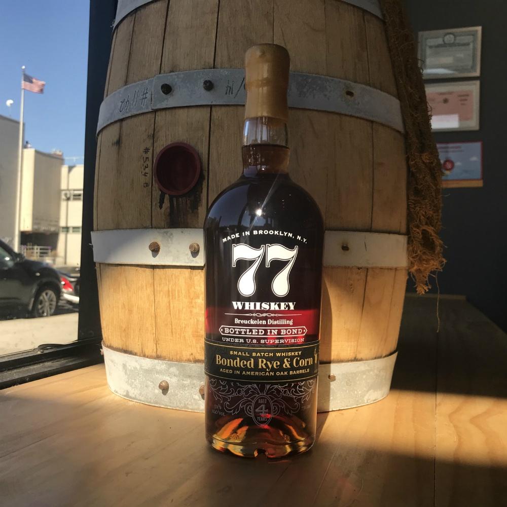 Breuckelen 77 Whiskey Bonded Rye & Corn - Grain & Vine | Natural Wines, Rare Bourbon and Tequila Collection