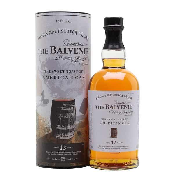 The Balvenie 12 Year Old Sweet Toast of American Oak Single Malt Scotch Whisky - Grain & Vine | Natural Wines, Rare Bourbon and Tequila Collection