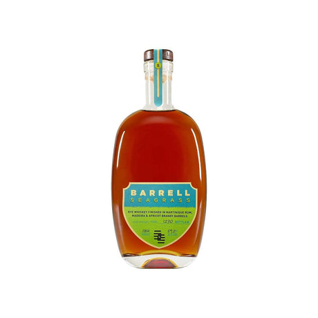 Barrell Craft Spirits "Seagrass" Rye Whiskey Finished in Martinique Rum, Madera and Apricot Brandy Barrels - Grain & Vine | Natural Wines, Rare Bourbon and Tequila Collection