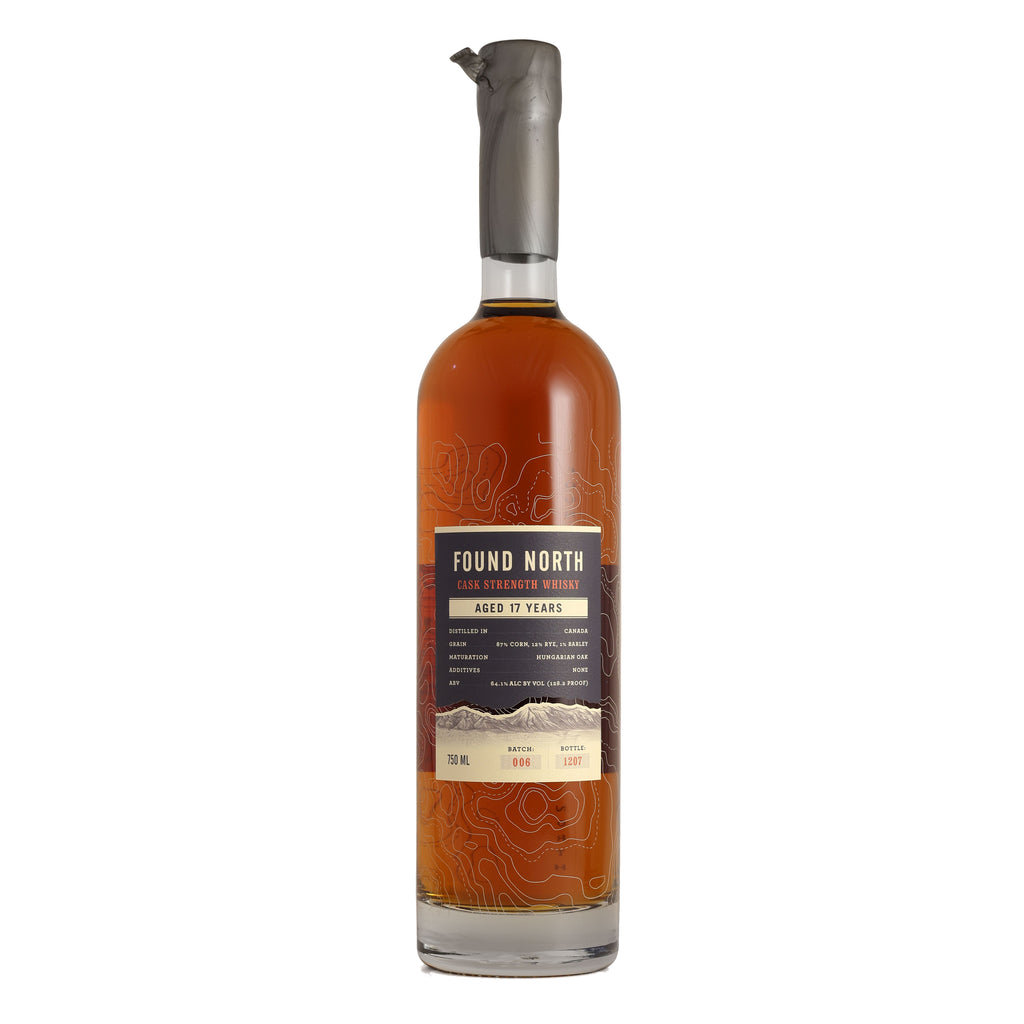 Found North 17 Years Old Cask Strength Rye Whisky Batch 006 - Grain & Vine | Natural Wines, Rare Bourbon and Tequila Collection