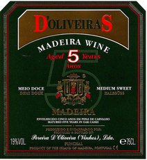D'Oliveira Medium Sweet 5 Year Old Madeira - Grain & Vine | Natural Wines, Rare Bourbon and Tequila Collection
