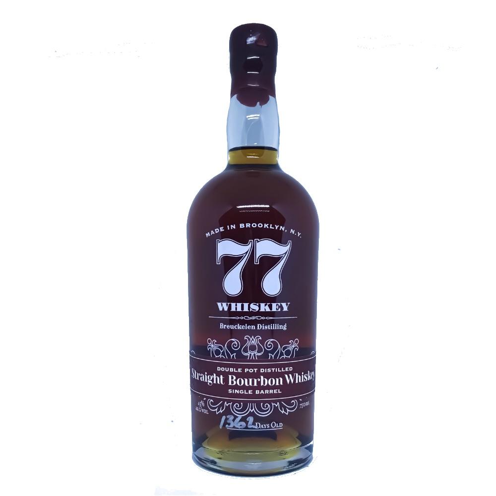 Breuckelen 77 Whiskey Double Pot Distilled Single Barrel Straight Bourbon Whiskey - Grain & Vine | Natural Wines, Rare Bourbon and Tequila Collection