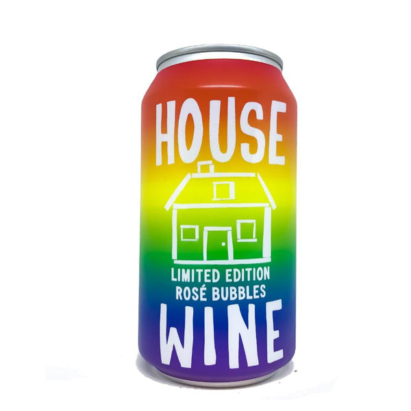 House Wine Limited Edition Rainbow Rose Bubbles - Grain & Vine | Natural Wines, Rare Bourbon and Tequila Collection