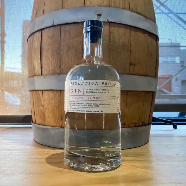 Bovina Spirits Isolation Proof Gin - Grain & Vine | Natural Wines, Rare Bourbon and Tequila Collection
