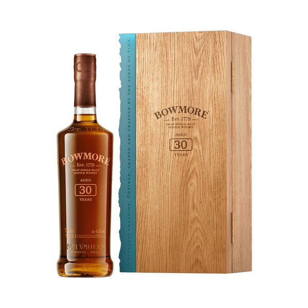 Bowmore 30 Years Old No. 1 Vaults Islay Single Malt Scotch Whisky - Grain & Vine | Natural Wines, Rare Bourbon and Tequila Collection