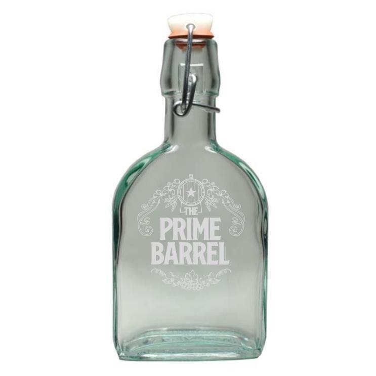 The Prime Barrel Vintage Glass Flask - Grain & Vine | Natural Wines, Rare Bourbon and Tequila Collection