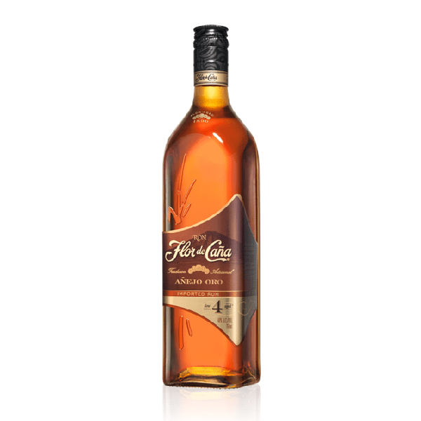 Flor de Cana 4 Years Anejo Oro Rum - Grain & Vine | Natural Wines, Rare Bourbon and Tequila Collection