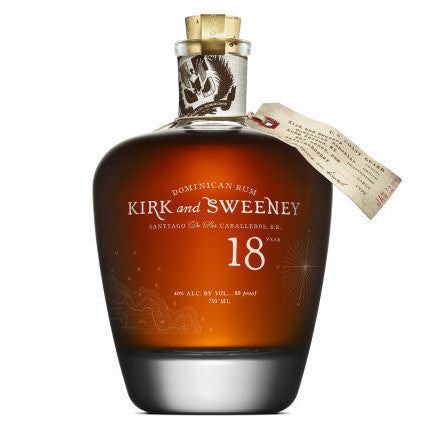Kirk & Sweeney 18 Year Old Dominican Rum - Grain & Vine | Natural Wines, Rare Bourbon and Tequila Collection
