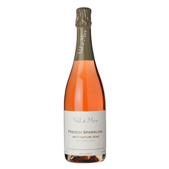 Val de Mer French Sparkling Brut Nature Rose - Grain & Vine | Natural Wines, Rare Bourbon and Tequila Collection
