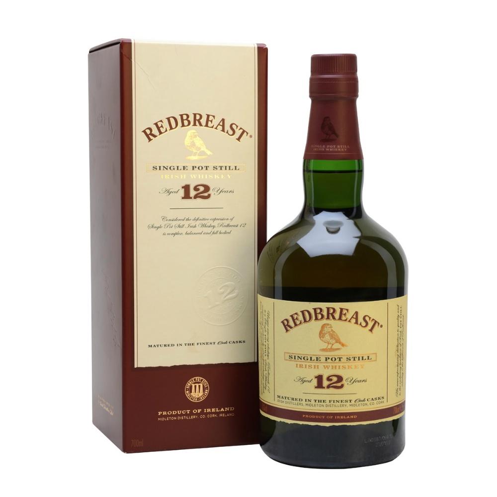 Redbreast 12 Years Single Pot Still Irish Whiskey - Grain & Vine | Natural Wines, Rare Bourbon and Tequila Collection
