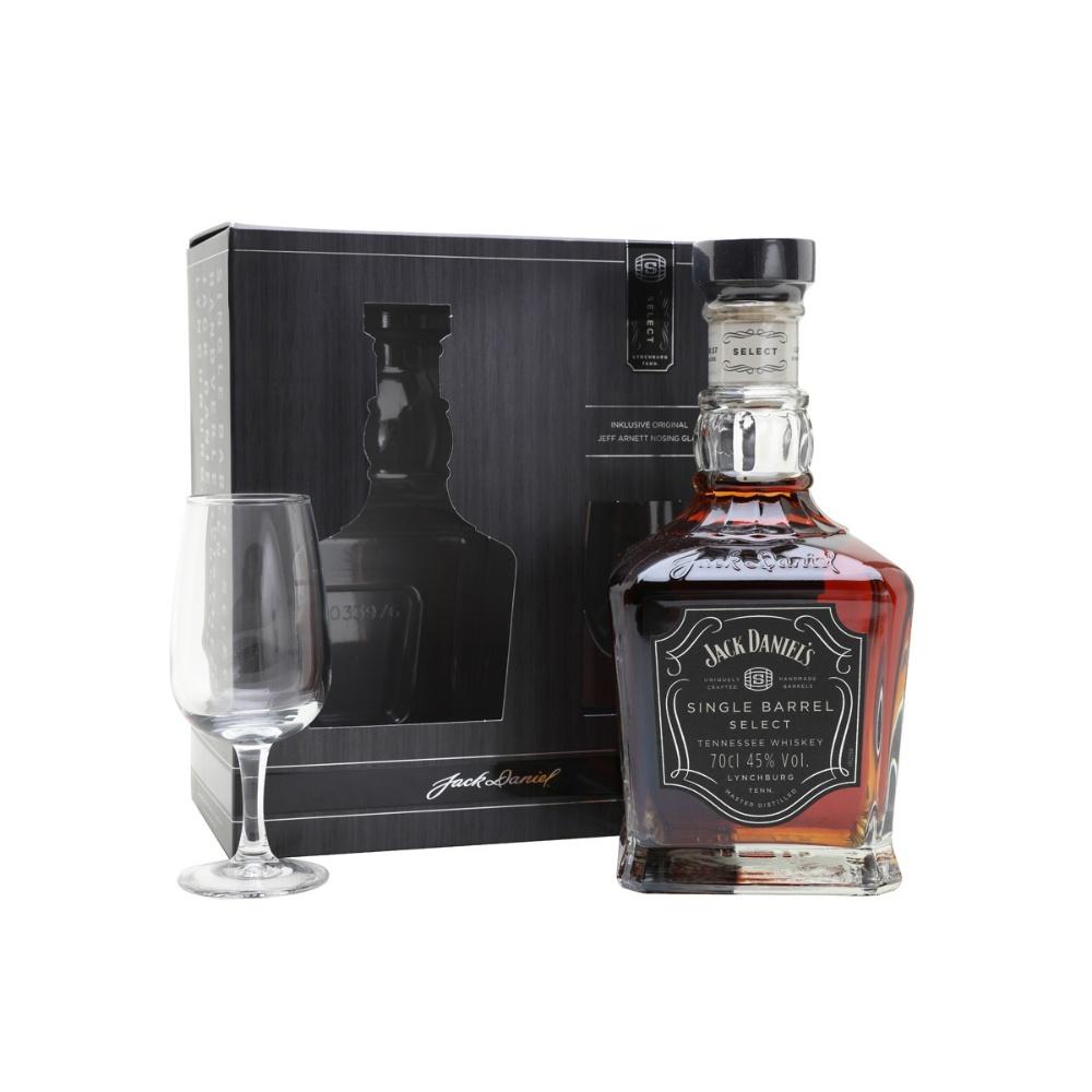 Jack Daniel's Single Barrel Select Tennessee Whiskey Gift Set - Grain & Vine | Natural Wines, Rare Bourbon and Tequila Collection