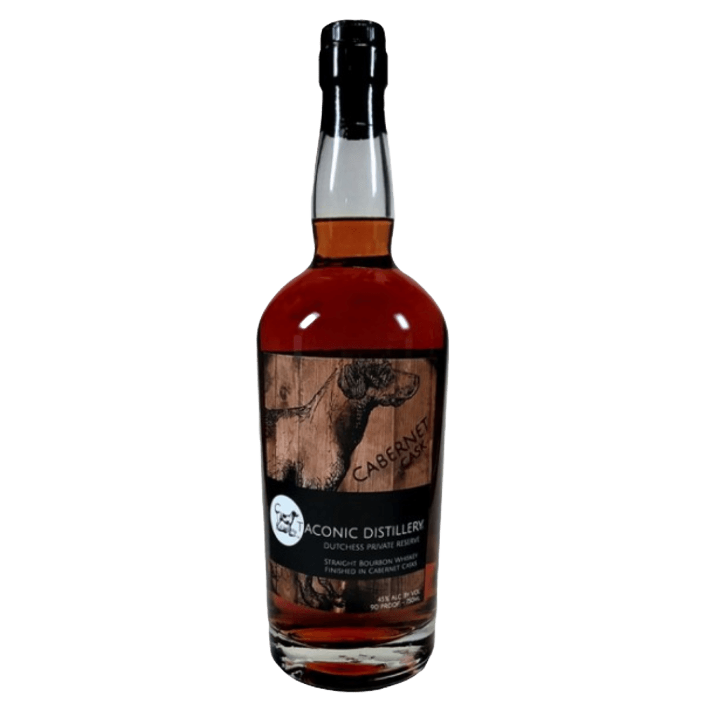 Taconic Distillery Dutchess Private Reserve Straight Bourbon Whiskey Cabernet Cask Finish - Grain & Vine | Natural Wines, Rare Bourbon and Tequila Collection