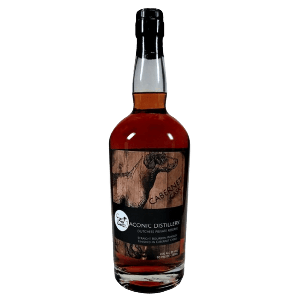 Taconic Distillery Dutchess Private Reserve Straight Bourbon Whiskey Cabernet Cask Finish - Grain & Vine | Natural Wines, Rare Bourbon and Tequila Collection