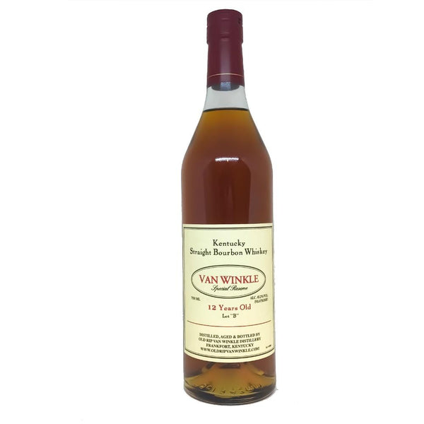 Old Rip Van Winkle 12 Years Special Reserve Lot B Kentucky Straight Bourbon Whiskey - Grain & Vine | Natural Wines, Rare Bourbon and Tequila Collection
