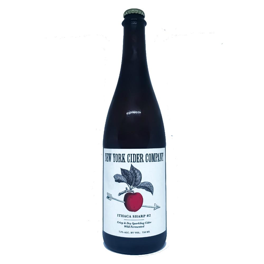 New York Cider Company  Ithaca Sharp #2 Crisp and Dry Sparkling Cider - Grain & Vine | Natural Wines, Rare Bourbon and Tequila Collection