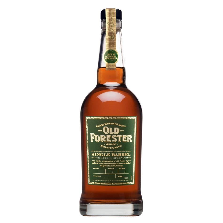 Old Forester Single Barrel Barrel Strength Kentucky Straight Rye Whisky - Grain & Vine | Natural Wines, Rare Bourbon and Tequila Collection