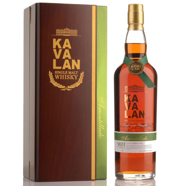 Kavalan Solist Amontillado Sherry Cask Strength Single Malt Taiwanese Whisky - Grain & Vine | Natural Wines, Rare Bourbon and Tequila Collection