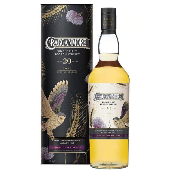 Cragganmore 20 Years Single Malt Scotch Whisky 2020 Special Release Edition - Grain & Vine | Natural Wines, Rare Bourbon and Tequila Collection